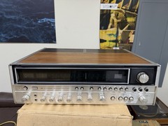 Vintage Sansui Stereo QRX-7001 4 Channel Receiver – Parts or Repair – Powers on