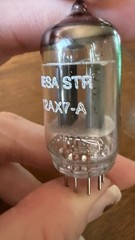 Nos Long Plate Sovtek Mesa 12ax7 Str Ecc83