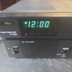 Sony TT-3000 Portable Programmable Digital Cassette Tuner Timer Unit Clock