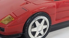 VINTAGE RED FERRARI F-40 F40 VHS TAPE REWINDER VIDEO CASSETTE Works Tested