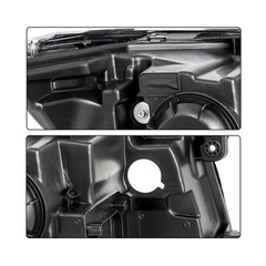 Headlight Assembly [Halogen Type Models] Fit for 2011 2012 2013 2014 Ford Edg…