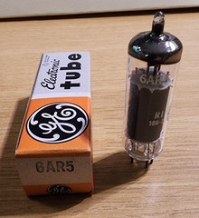 6AR5 GE Power Amplifier Pentode Audio Output Tube – NOS