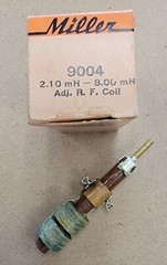 J.W.Miller 9004 2.10mh-8.00mh Adjustable Coil * NEW IN PACKAGE *