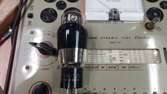 Tung-Sol 2A3 Dual Flat Black Plates Vacuum Tube Tested