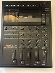 Fostex Multitracker 160 4-Track Cassette Recorder Mixer Powers On Vintage Japan