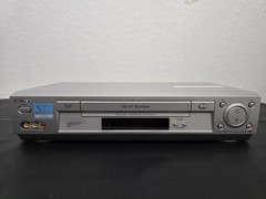 Sony SLV-N700 Hi-Fi Stereo VHS VCR 19 Micron Head Flash Rewind w/ Remote Tested