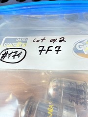 Matched Pair Sylvania 7F7 Sub 6SL7 One Label GE Tested Like NOS Balanced Tube