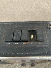 Vintage Sears Solid State/ Multi-Band Model #800.24270 800 Radio AM/FM/TV1/TV2/P