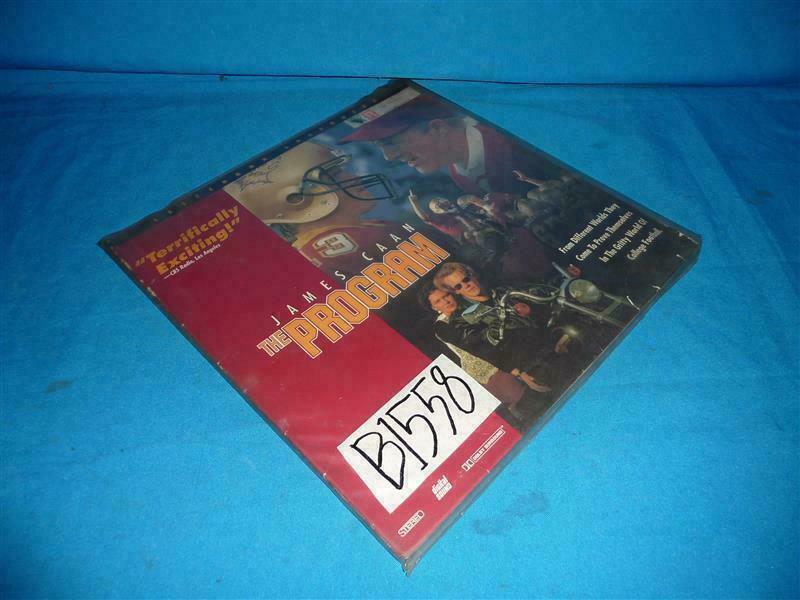 James Caan The Program Laser Disc 30 Days Warranty Expedited Shipping