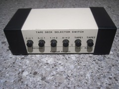 Calrad 40-643 Tape Deck Selector Switch Japan Vgc