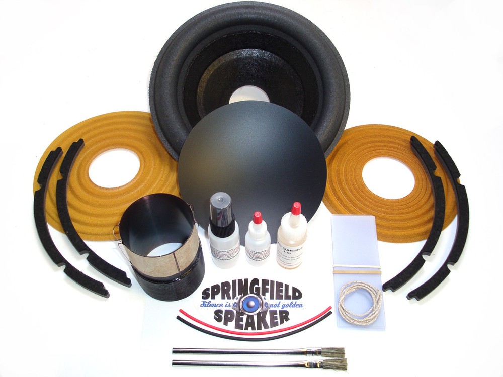 Complete Alpine SWR-1023D Recone Kit – Dual 2 Ohm – Incl Adhesives