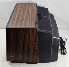 VTG Zenith SB1327W 13″ Color CRT TV System 3 Space Command Woodgrain Retro Gamin
