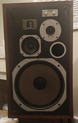 Pioneer HPM-100 Speakers 200 Watt Version Vintage Pair Tested Working Great