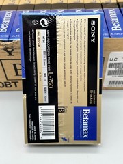 Sony L-750 BT Betamax Box Tape Lot Of 10 Tapes New Old Stock NOS (lot A)!