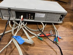 Funai SV2000 WV805 4Head HiFi VCR VHS Recorder DVD Player Combo TESTED – WORKS