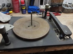 1940s Unknown Model Acetate 78 RPM Turntable parts