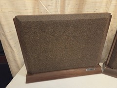 Vintage Zenith Speakers S9015 ERA Poly Planar Electronic Research Assosiates