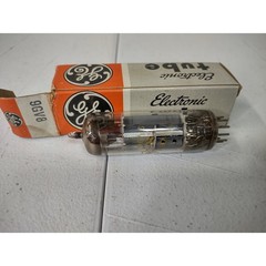 NOS Vintage GE 9GV8 Electronic Vacuum Tube General Electric Triode Pentode Boxed