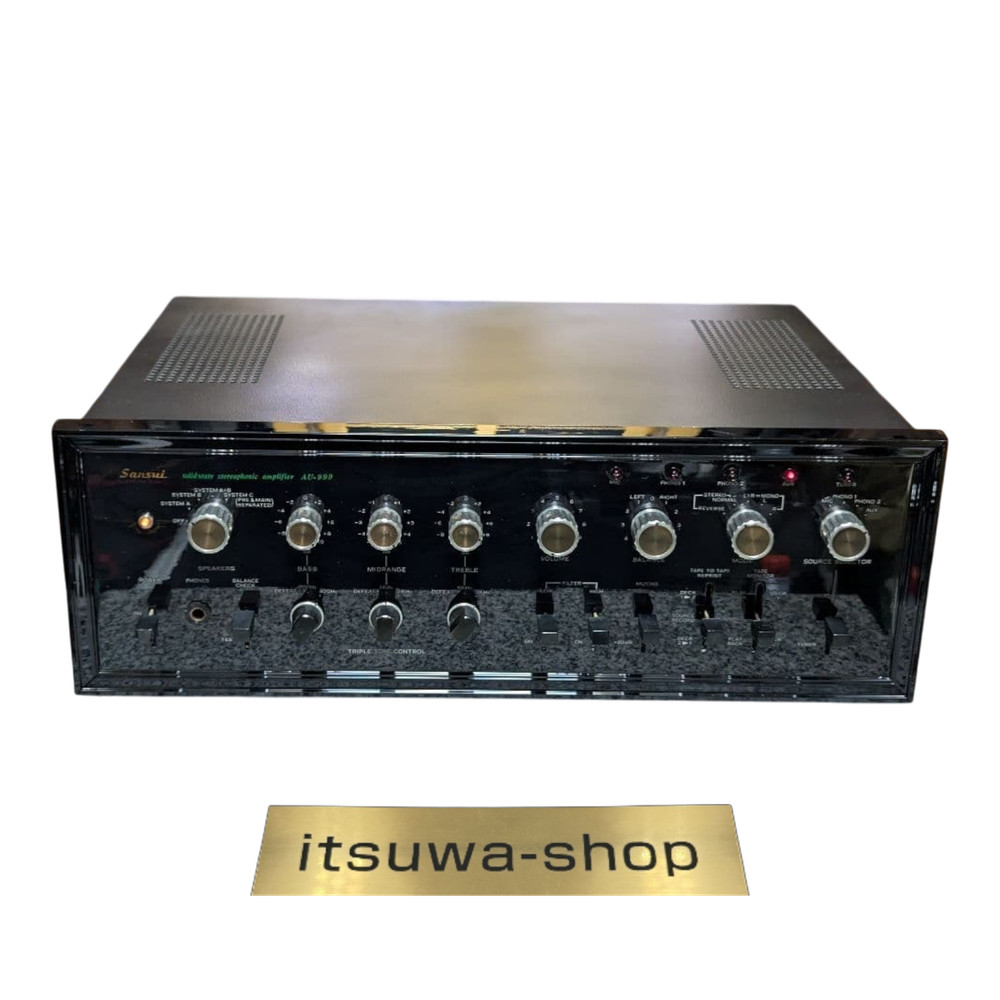 Sansui AU-999 Integrated Amplifier Fully Overhauled Tuned Tested Japan