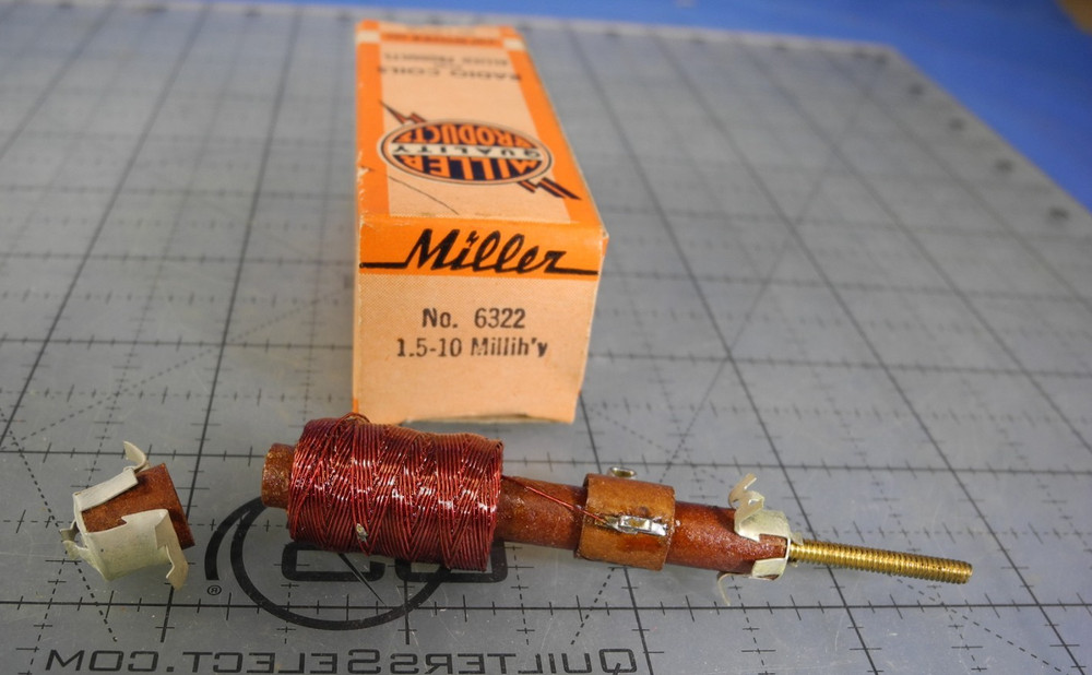 Miller 6322 adjustable width coil 1.5-10 mh (Free & Fast Shipping!)