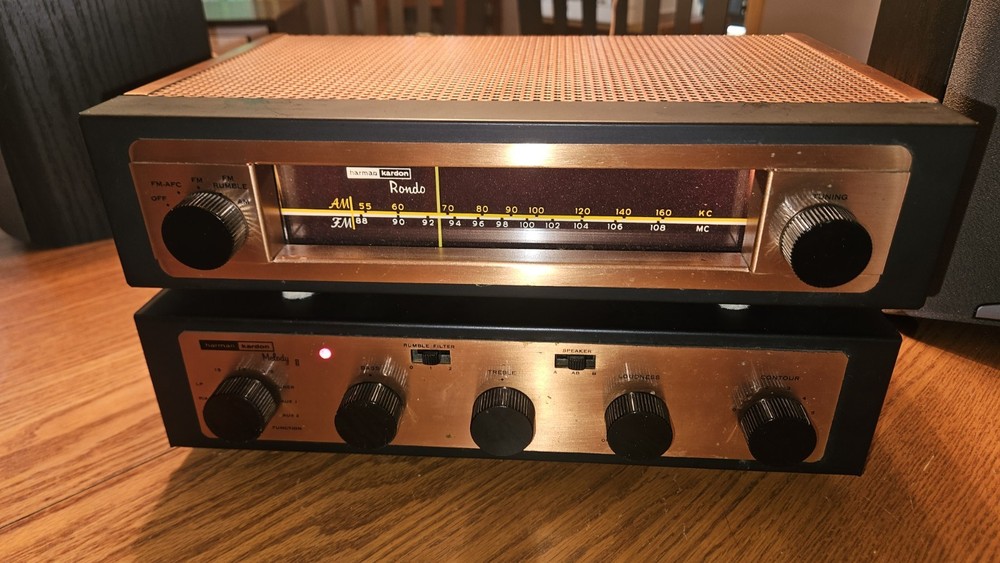 ⭐️MINT – Restored/Recapped⭐️Harman Kardon A-120 / T-120 Tube Amplifier ~youtube