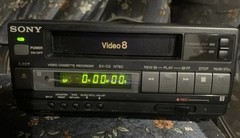 SONY EV-C3 NTSC Video8 Player Recorder VCR Deck – For Parts Or Repair