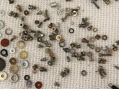 Sony TC 366 Reel to Reel MISC HARDWARE BELTS MOUNTS SCREWS KNOBS SPRINGS
