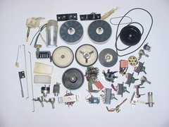 SONY TC-366 TAPE RECORDER MISC ELEC/MECHANICAL SPARE PART LOT (LG*****)