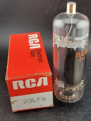 NOS/NIB RCA 20LF6 Gm Tested Amplifier Tube Great Britain