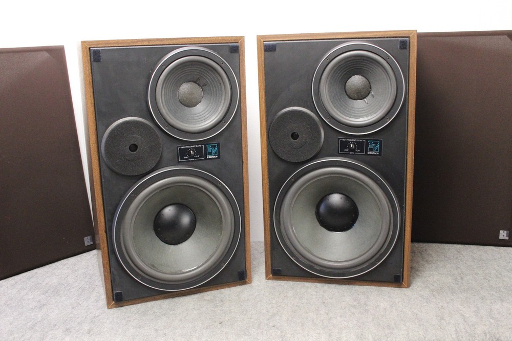 pair vintage Electro-Voice EV Interface 3 II Studio Monitors Speakers AWESOME !