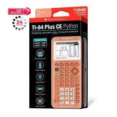Texas Instruments TI-84 Plus CE Python Color Graphing Metallic coral