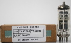7119 E182CC Philips Date ⊿6J1 Code Hickok 752A Tested Qty 1 Pc #2600001
