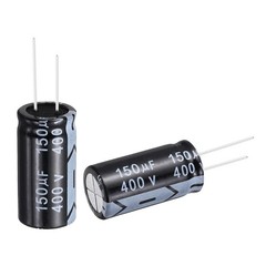 150uF 400V 18x35mm Electrolytic Capacitor, Aluminum Capacitors, 12Pcs