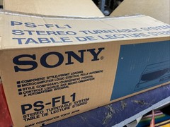 Sony PS-FL1 DirectDrive FullAuto Turntable W/Ortofon FF15XE MKII & Original Box!