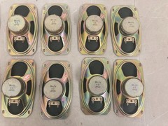 Lot of 12 SK 74-2B 1Ω Alnico Speakers for Reel-to-Reel Recorder Parts