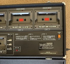 Hamilton Cassette Duplicator Model HA-340/PA-340 (Please Read)