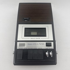 Sears Solid State Cassette Recorder For Parts Untested
