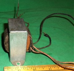 Small Power Transformer 6.3VAC & 280VAC 2 3/8 Inch Mtg.