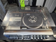 Vintage Zenith System IS-4180 Stereo Turntable + Zenith Allegro 300 Speakers!