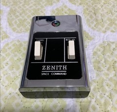 Vintage Zenith 2 Button “Space Command” Remote Part Number: (MIS) S-97242