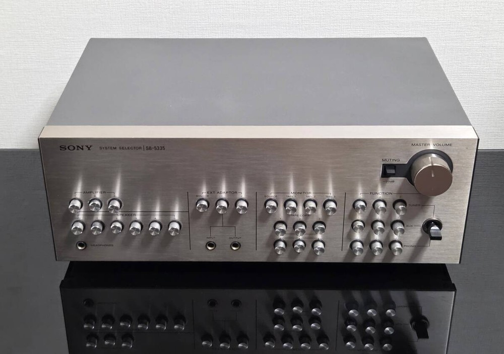 SONY SB-5335 System Selector Maintenance completed Vintage in good condition