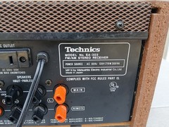 Vintage TECHNICS SA-303 AM/FM Stereo Receiver TESTED Japan Silver Face