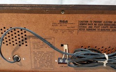 RCA Solid State AM FM Stereo Radio RLC75W Walnut