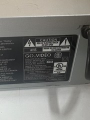 GO VIDEO DV2140 4 HEAD HI FI VHS VCR / DVD PLAYER – FOR PARTS OR REPAIR