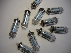 10pcs. 6P1P / 6П1П ~ 6P1 China, 6BW6 mini Beam Power Pentode NEW. 1970s