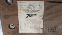 Zenith High Fidelity Automatic Frequency Control AM/FM Tube Radio: Powers ON