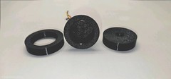 Reproduction Zenith Transoceanic A-B Battery Connector 4-pin 9v/90v plug