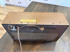 E1 Magnavox 15″ Radio Vintage Wood Case AM FM model 1R1727 USA