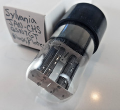 Sylvania JAN-CHS 6SN7GT Black Plate Tube 6SN7 – Tested & Guaranteed – Fast Ship