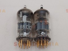 Siemens E88CC 6922 Gray Shields Matched Pair – Munich 1965 – NOS